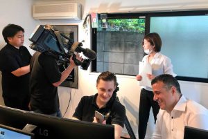 HealthyTokyo Organic Matcha live on TV 2