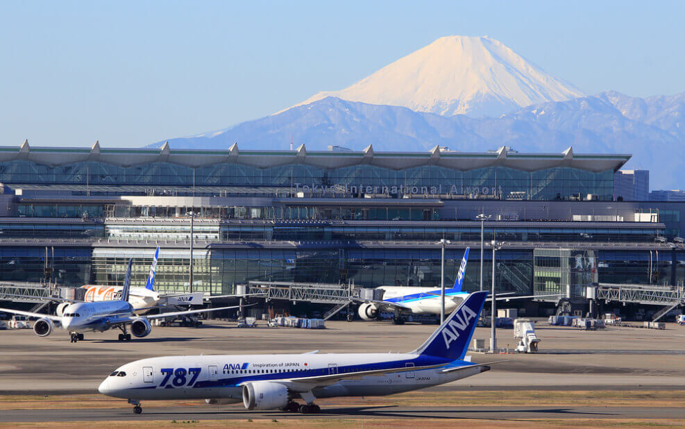 HealthyTOKYO Fuji Japan Haneda airport