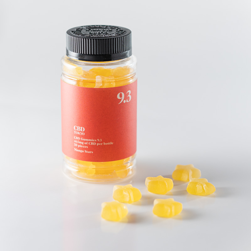 9.3 CBD Gummy Mango Stars - HealthyTOKYO