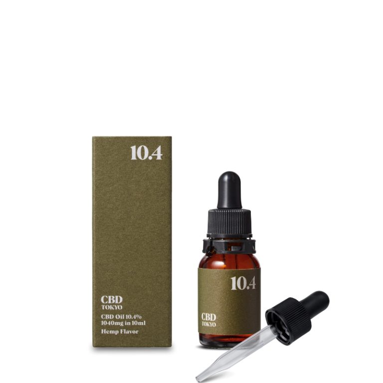 CBDTokyo CBD Oil Isolate 10.4% 1040mg in 10ml - HealthyTOKYO