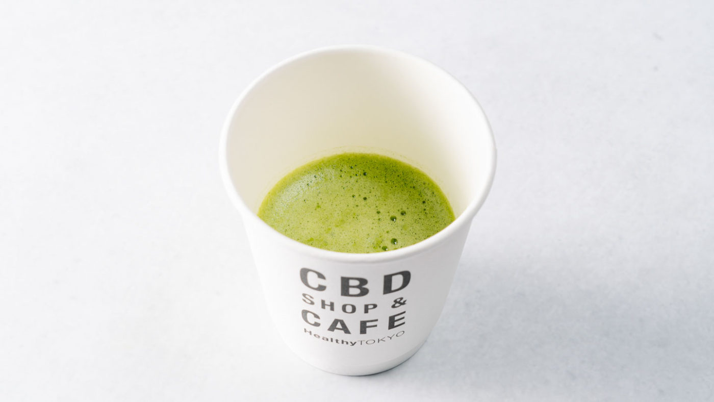 cbd 抹茶 ドリンク ヘルシートウキョー 代官山