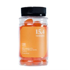 CBDTokyo CBD Morning Gummy 15.4mg of CBD per gummy, Guarana, Caffeine & Vitamins B6, B12 – 50 gummies per bottle