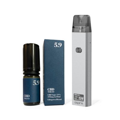 CBDTokyo 5.9 CBD vape oil with favostix vaporizer