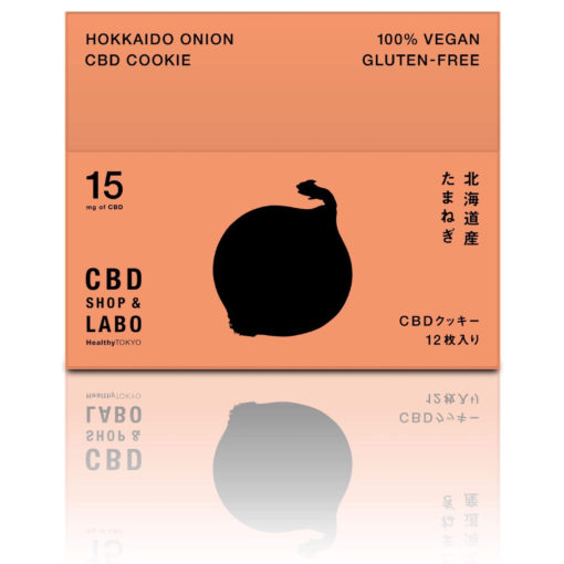 Hokkaido Onion CBD Cookie “15“ by HealthyTOKYO (set of 12)