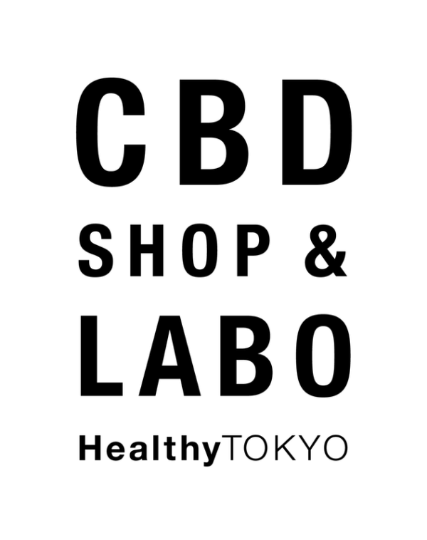 HealthyTOKYO CBD SHOP & Labo logo　black