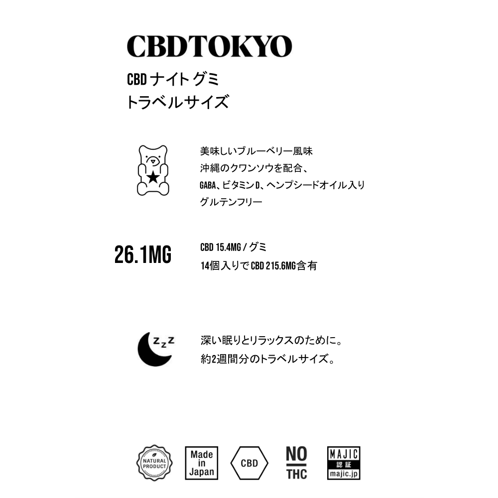 CBDスターターキット （CBDオイル＆CBDグミ）｜日本製