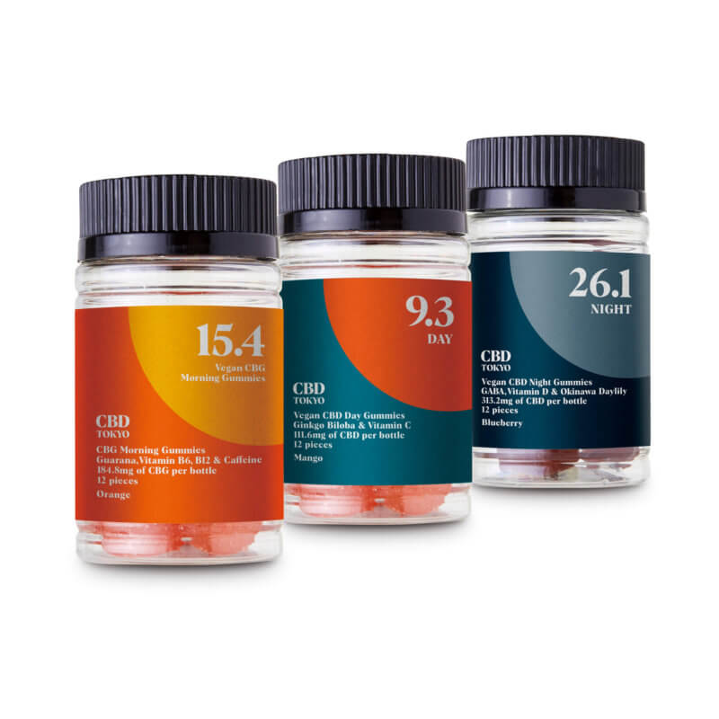 3-Gummy Trial Pack – Morning, Day & Night